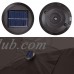 Yescom 10'x6.5' Rectangle Patio Outdoor Umbrella with 20 Solar LEDs Light 6 Ribs Crank Tilt Poolside Garden Beach Beige/Green/Chocolate(Pack of 1/2/4)   